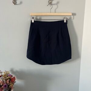 Abercrombie & Fitch Navy Mini Skirt
